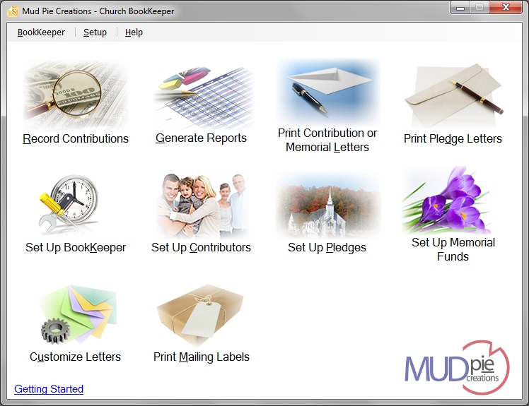 Affordable Church Bookkeeping Software Print Tax Letters